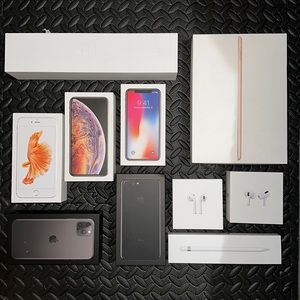 10 Empty Boxes iPhone iPad iWatch Apple Watch AirPod AirPod Pro Apple Pencil
